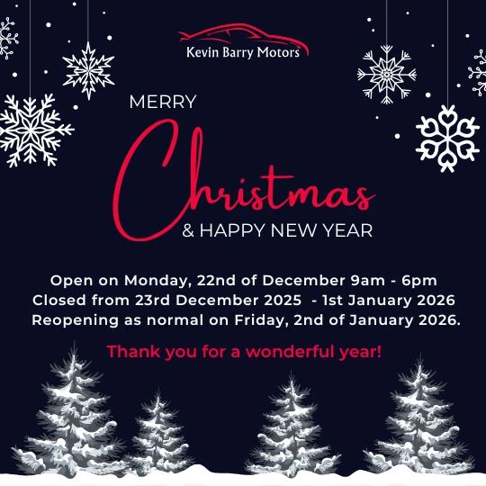 Kevin Barry Motors Christmas Updates